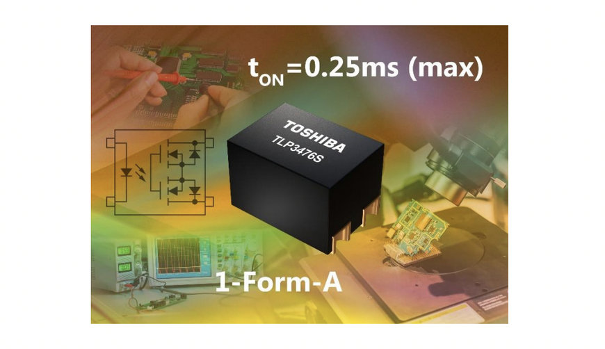 Kompaktes neues Fotorelais von Toshiba bietet eine maximale Einschaltzeit von nur 0,25 ms